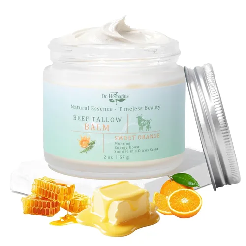 Vista 9 de Sarga de ternera para la piel: hidratante facial de sarga batida para calmar y calmar la noche, 100% orgánico, puro natural, textura crema hecha a