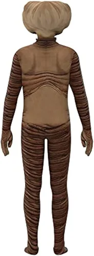 Vista 6 de xkcostume Disfraz de película de extraterrestres para niños, disfraz de Halloween de extraterrestres