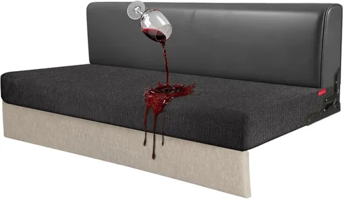 Vista 146 de Fundas de cojín impermeables para sofá, funda elástica lavable con diseño elástico antideslizante, protector de muebles para mascotas y niños