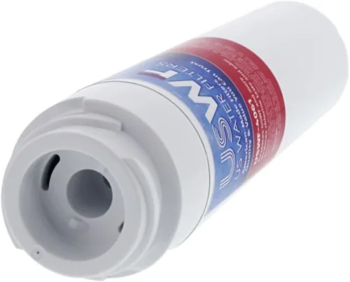 Vista 3 de Filtro de agua para refrigerador GSWF fabricado en los Estados Unidos, paquete de 2 unidades Reemplazo para GE GSWFDS, SmartWater 238C2334P001
