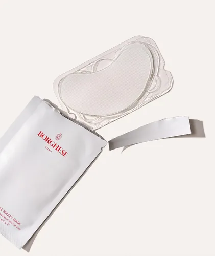 Vista 6 de Borghese Mascarillas restauradoras para ojos (6 pares) – Mascarilla calmante, reafirmante e hidratante debajo de los ojos con cafeína, soporte