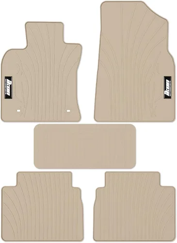 Vista 11 de IKON MOTORSPORTS, Alfombrillas compatibles con Toyota Camry 2018-2024, alfombra de nailon negro delantera y trasera, juego de 4 piezas, 2019 2020