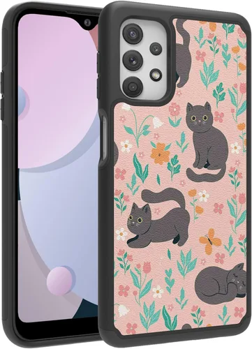 Vista 22 de Funda diseñada para Samsung Galaxy A32 (6.5"), funda duradera para teléfono con diseño de mármol abstracto firmado para Galaxy A32 5G, resistente