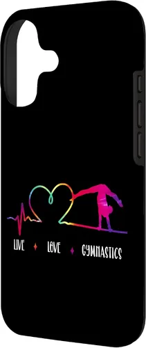Vista 2 de Gymnastics Girl Live Love Gymnastics Case for iPhone 17