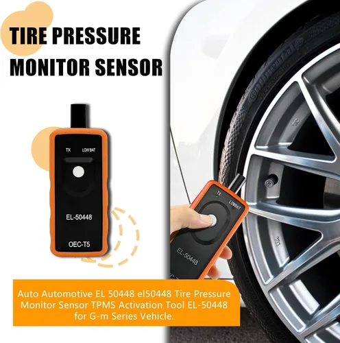 Vista 7 de Herramienta de aprendizaje TPMS para sensor de neumáticos GM, EL-50448 herramienta de activación y restablecimiento del sensor automático de presión