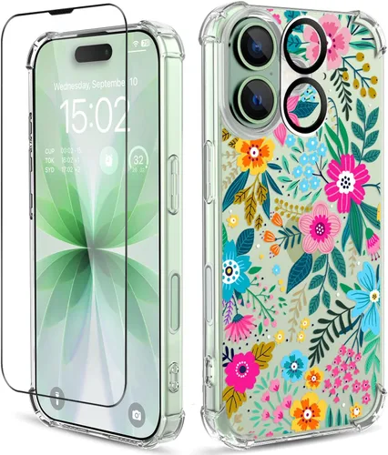Vista 71 de Funda para iPhone 13 y iPhone 14 (6.1 pulgadas), funda protectora delgada de poliuretano termoplástico suave a prueba de golpes, bonito