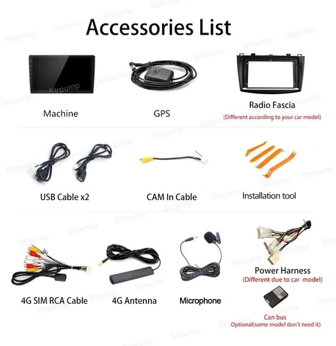 Vista 7 de Radio estéreo de coche de 9 pulgadas, 4+64 GB, Android de 10 pulgadas, compatible con KIA Forte (MT) 2008-2013 Cerato 2, unidad principal