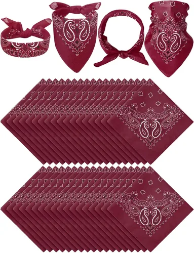 Vista 33 de Unittype 36 bandanas de cachemira 1