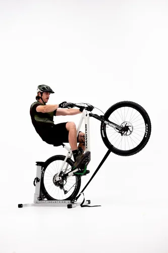 Vista 3 de Entrenador de equilibrio de bicicleta Combo de soporte de reparación de bicicletas/entrenador de equilibrio