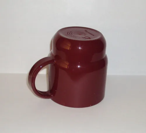 Vista 2 de Tupperware TableTop - Taza de café para microondas, color rojo borgoña oscuro