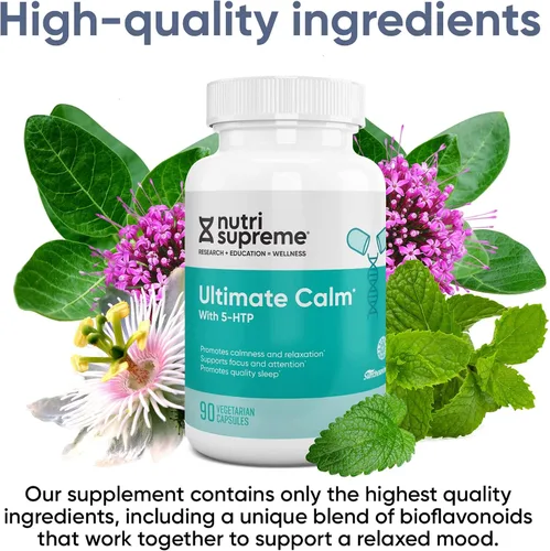 Vista 5 de Nutri Supreme Ultimate Calm, apoya el estado de ánimo tranquilo y relajado, sueño de calidad, 90 cápsulas naturales
