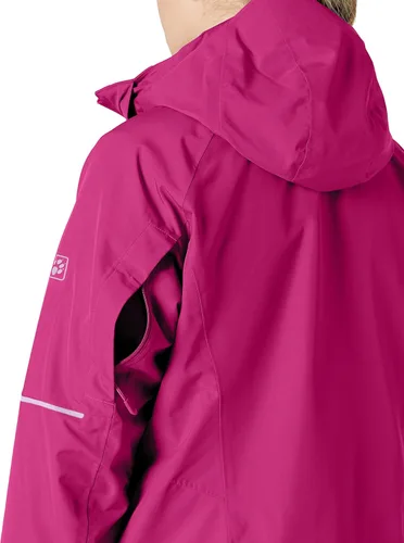 Vista 4 de Jack Wolfskin Skei Trail 3 en 1 W Chaqueta impermeable con aislamiento para mujer
