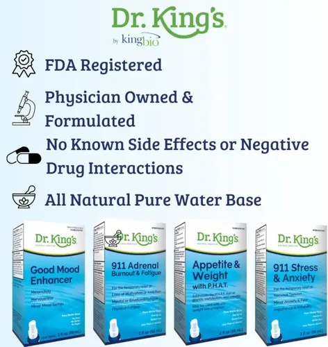 Vista 4 de Dr King's Multi-Strain Candida Relief (anteriormente Aquaflora High Potency 9), 2 onzas