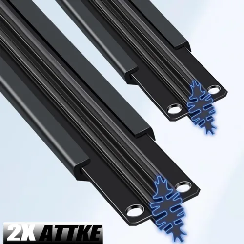Vista 5 de ATTKE Escobillas limpiaparabrisas delanteras de calidad OEM para Jeep Wrangler 1997-2006/Porsche 911 1978-1994/Suzuki Samurai 1986-1995