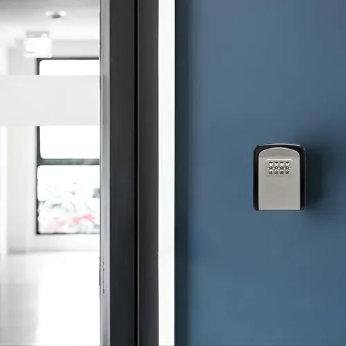 Vista 7 de THIRARD Caja de llaves: cerradura mecánica segura para el hogar y la oficina, diseño duradero y resistente a la intemperie, gestión eficiente