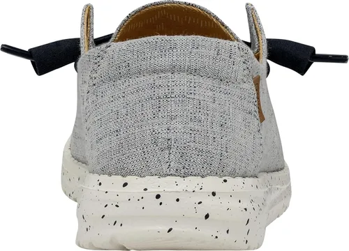 Vista 3 de Hey Dude - Mocasines con estampado Wendy blanco azul 2