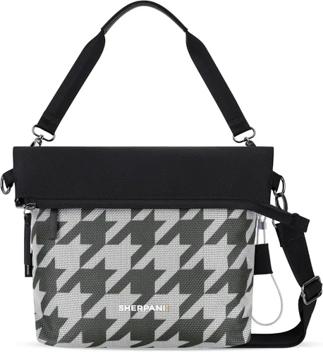 Vista 13 de Sherpani Vale, bolso cruzado antirrobo para mujer Aloe Mist