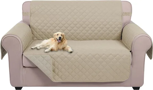 Vista 73 de U-NICE HOME Funda para sillón reclinable, reversible, con correas elásticas, resistente al agua, protege de perros y mascotas, sillón pequeño