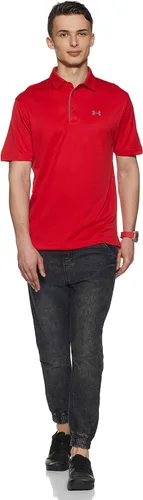 Vista 8 de Under Armour Tech - Camiseta tipo polo de golf para hombre