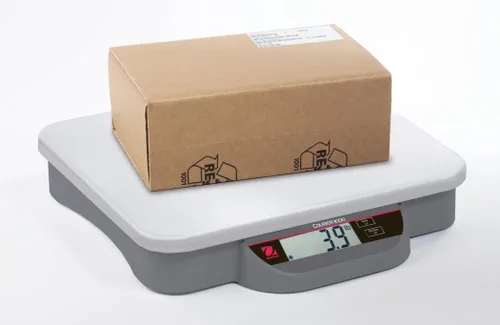 Vista 2 de Ohaus i-C12P9 Courier 1000 - Báscula de envío, 20 lb x 0.01 lb, 11 in x 12.4 in