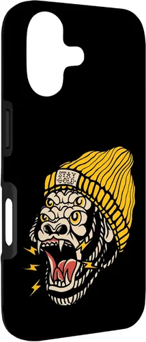 Vista 3 de Gorilla Inked Flash Old School Ink Addict Traditional Tattoo Case for iPhone 17