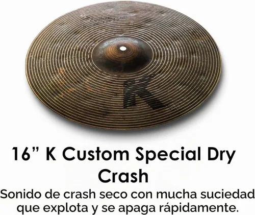 Vista 4 de Zildjian KCSP4681 K Paquete de platillos secos especiales personalizados