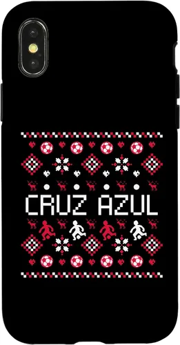 Vista 4 de iPhone 15 Cruz Azul - Funda de Navidad