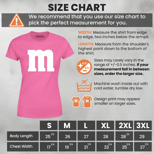 Vista 2 de Camiseta de disfraces de Halloween con letra M Idea de camiseta gráfica divertida para mujer