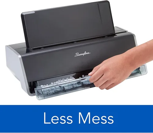 Vista 5 de Swingline, perforadora eléctrica comercial de papel, Platino