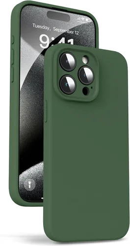 Vista 104 de Supdeal Funda de silicona líquida para iPhone Air - [Protección total para la cámara] [Forro de microfibra suave antiarañazos] Funda de teléfono