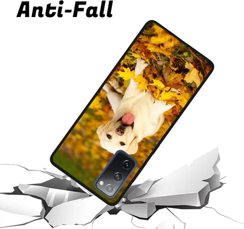 Vista 3 de Funda de teléfono con foto personalizada para Samsung Galaxy S20 FE 5G con imagen, texto, logotipo, nombre, delgada, suave, cubierta negra, regalo