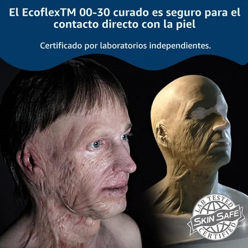 Vista 4 de Ecoflex 00-30 – Super Suave Silicona Platino – Prueba unidad
