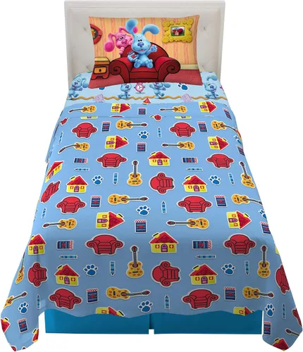 Vista 12 de Franco - Juego de sábanas de microfibra súper suave para niños, tamaño matrimonial, Baby Shark