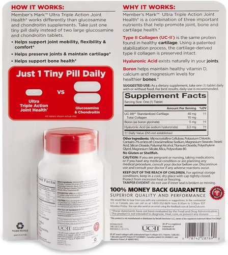 Vista 5 de Member's Mark Ultra Triple Action Salud Articular