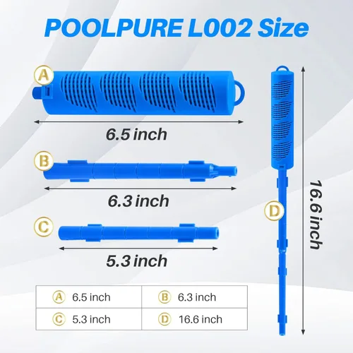 Vista 2 de POOLPURE Barra mineral para bañera de hidromasaje, cartucho de iones minerales plateados, desinfectante de iones de plata para spa (paquete de 1)