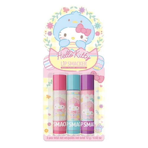 Vista 7 de Trío de bálsamo labial de huevo de Pascua Hello Kitty