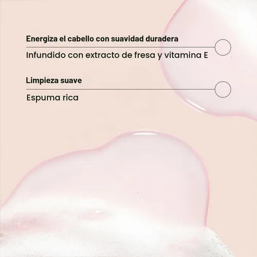 Vista 3 de Suave Essentials Sun - Champú de fresa madura 12 oz - Paquete de 2