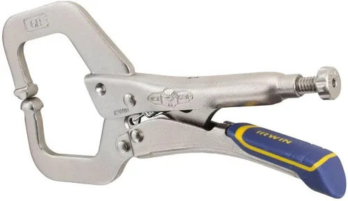 Vista 3 de IRWIN VISE-GRIP Alicates de soldadura, liberación rápida, bloqueo de abrazadera C, 6 pulgadas (IRHT82585)