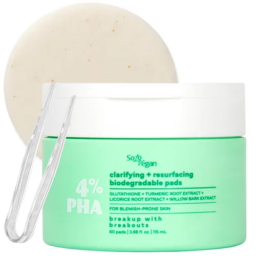 Vista 9 de SoloVegan BHA Gel Cleanser Cuidado de la piel coreano vegano ligero para pieles grasas y propensas al acné (gel limpiador, 5.74 onzas líquidas)
