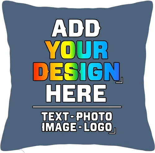 Vista 41 de Funda de almohada personalizada, diseña tu propia funda de almohada con logotipo de texto y texto de dos lados para marido, esposa, para hombres