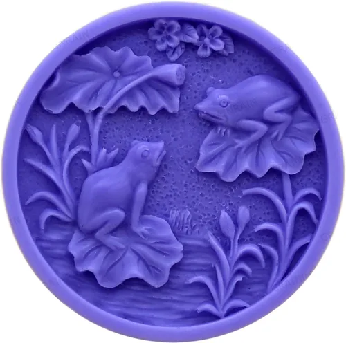 Vista 20 de Molde de silicona para flores de jabón hecho a mano, moldes para manualidades, moldes de jabón de flores (14351)