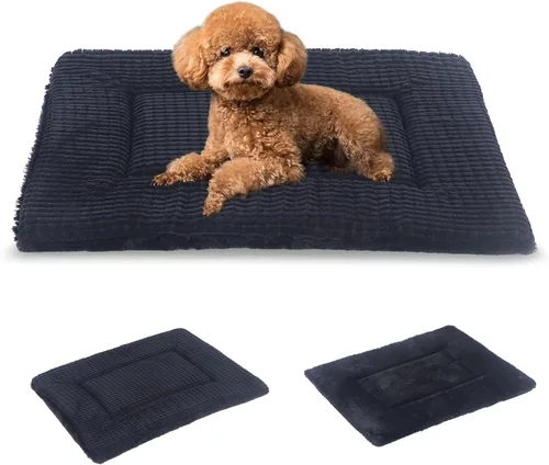 Vista 33 de BVAGSS Almohadilla Reversible para Jaula de Perro, Colchoneta de Cama para Mascotas de Espuma Viscoelástica, Colchón Suave y Cálido Lavable a