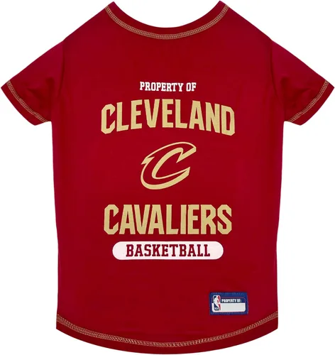 Vista 21 de Pets First Sudaderas con capucha y camiseta con licencia de la NBA para perros y gatos, Miami Heat, S