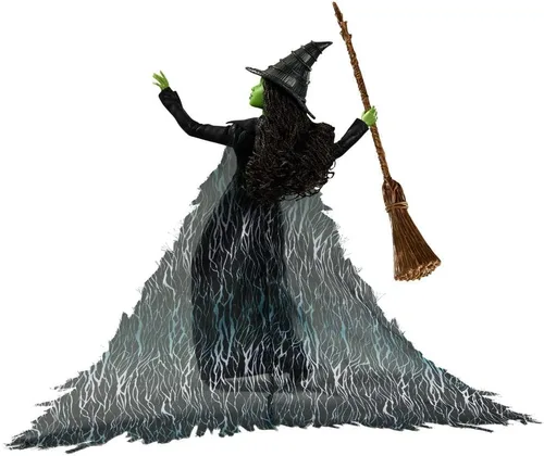Vista 9 de Mattel Universal Pictures Wicked: Muñeca de moda Elphaba For Good de lujo con atuendo extraíble y 4 accesorios, inspirada en la película