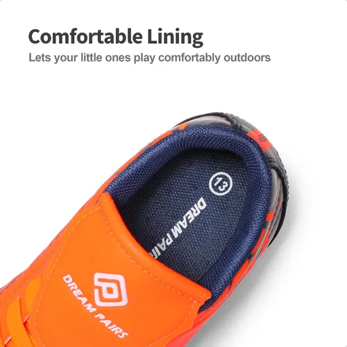 Vista 3 de DREAM PAIRS Zapatos de fútbol para niños y niñas (bebéniño pequeñoniño grande)