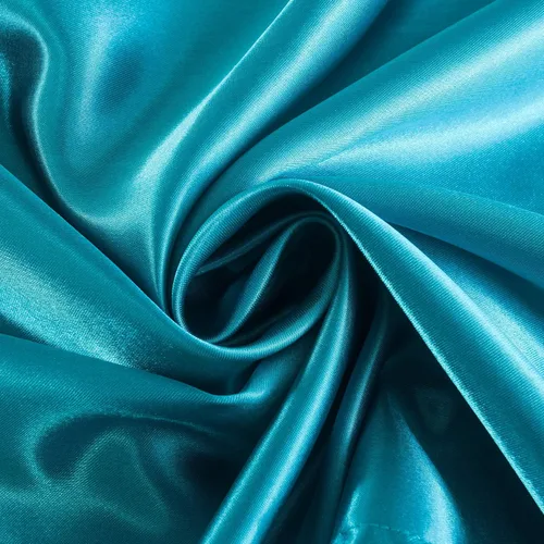 Vista 9 de Sábana bajera ajustable tamaño individual color azul aguamarina, sábana de satén suave y sedosa, sin arrugas, bolsillo profundo de 21 pulgadas, solo