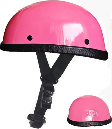 Vista 8 de Casco de motocicleta de media cara, casco con cara abierta retro aprobado por DOT para adultos hombres y mujeres, casco para adultos, casco de media