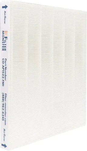 Vista 3 de Filter-Monster - Filtro de repuesto compatible con purificadores de aire Coway AP1512HH y AP1512HHHS, 1 filtro y 2 filtros de desodorización, juego