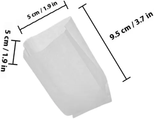 Vista 2 de 200pcs Non-woven Fabric Nursery Growing Bags for Garden Transplanting
