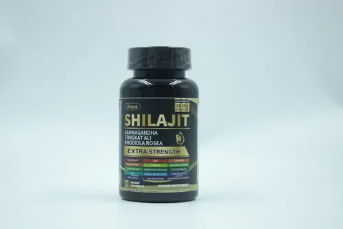 Vista 7 de Suplemento de Shilajit con Musgo Marino, Ashwagandha, Tongkat Ali - Cápsulas de Shilajit Puro del Himalaya de Ácido Fúlvico Orgánico - 90